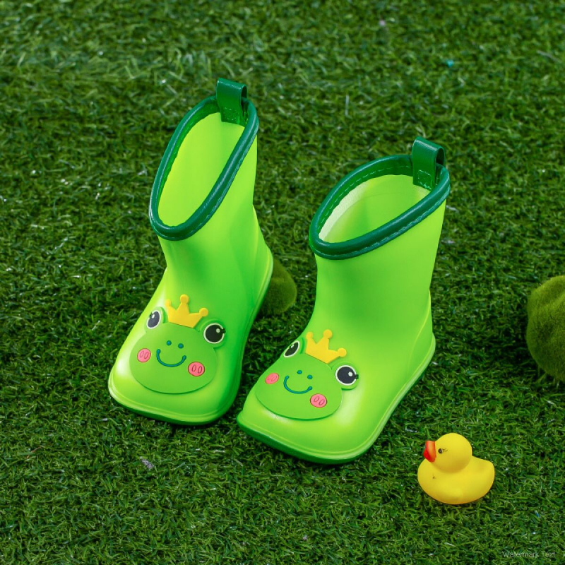 Millie the Fawn dječje kišne čizme – slatka crtani motiv, unisex, protuklizna mekana podloga, za vrtić i osnovnu školu