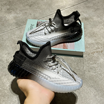 Dječje jesenske Flyknit tenisice s anti-slip sole, Coconut stil, unisex