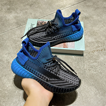 Dječje jesenske Flyknit tenisice s anti-slip sole, Coconut stil, unisex