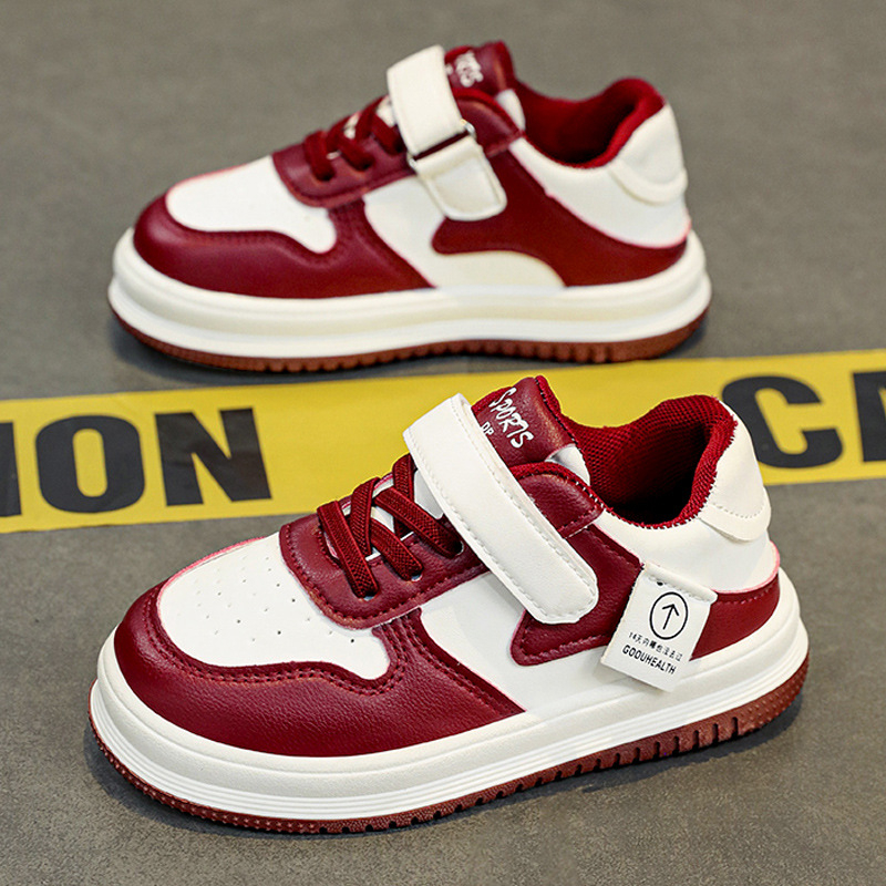 Κορίτσια Κόκκινα Καμβά Sneakers, 2024 Άνοιξη-Φθινόπωρο, για Παιδιά 4–16 ετών