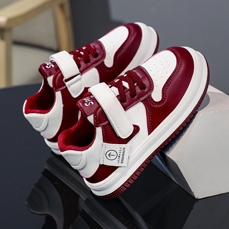 Κορίτσια Κόκκινα Καμβά Sneakers, 2024 Άνοιξη-Φθινόπωρο, για Παιδιά 4–16 ετών