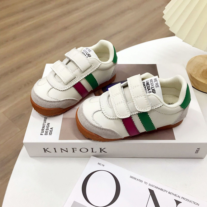 Dječje tenisice u korejskom stilu sa Velcro remenom, neklizajući mekani đon, Forrest Gump casual tenisice