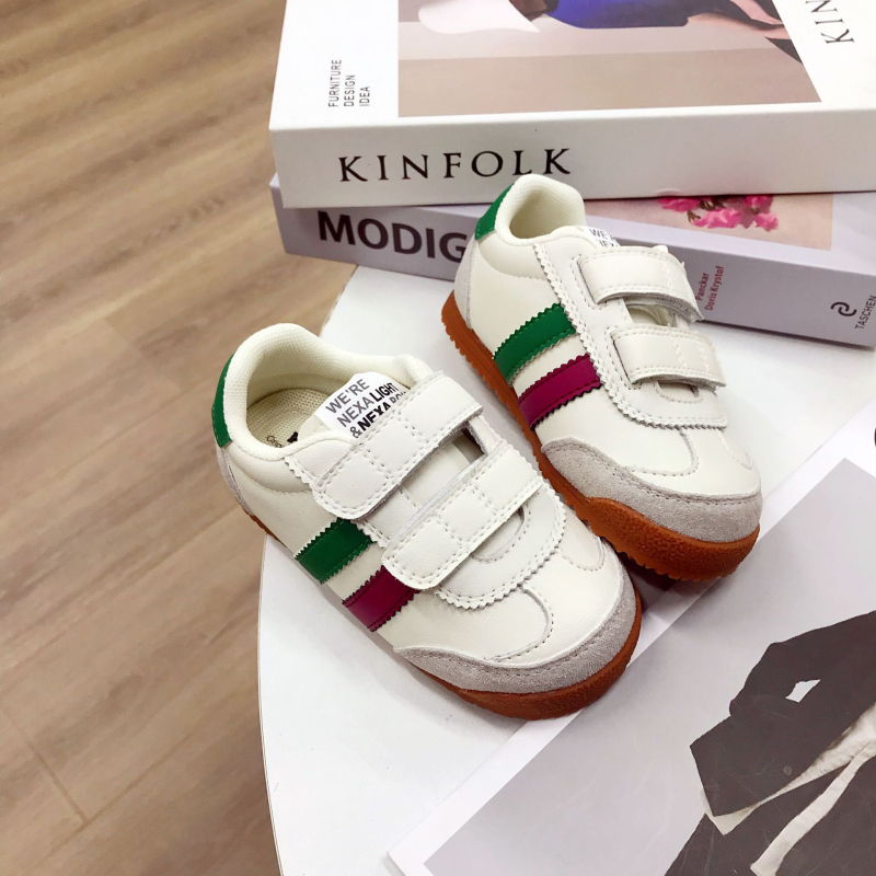 Dječje tenisice u korejskom stilu sa Velcro remenom, neklizajući mekani đon, Forrest Gump casual tenisice
