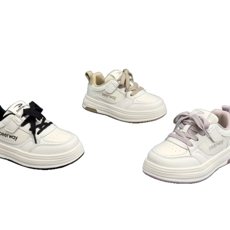 Delhui dječje kožne tenisice s Velcro zatvaračem, gumena potplata, unisex, uzrast 7–16 godina, lagane i izdržljive, vodootporne