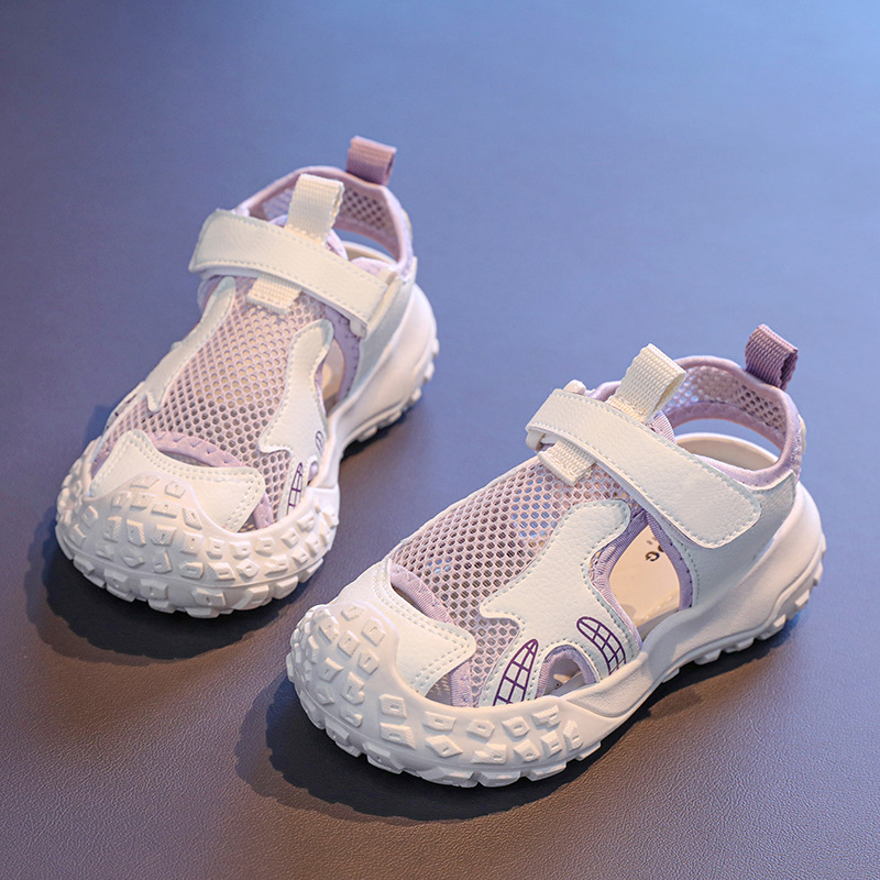 Dječje mrežaste otvorene sportske sandale s gumom na potplati, unisex, ljeto 2025