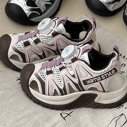 XSHX Mountain Sports Παιδικά Ελαφριά Διαπνέοντα Καλοκαιρινά Υπαίθρια Σανδάλια με Velcro