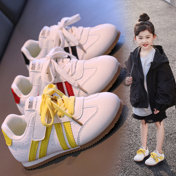 Dječje tenisice u stilu Converse, bijele lagane niske tenisice s Velcro kopčom, unisex, proljetni model 2026