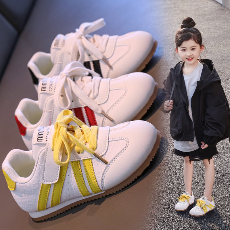 Dječje tenisice u stilu Converse, bijele lagane niske tenisice s Velcro kopčom, unisex, proljetni model 2026
