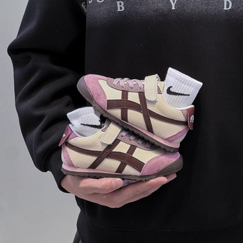 Dječje tenisice od prave kože sa Velcro kopčom, proljeće 2026, unisex, korejskog stila casual sportske tenisice, gumeni potplat protiv klizanja