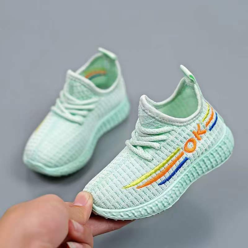 Dječje ljetne tenisice 2025 — dišuće Flyweave tenisice s mekom PVC potplatom, unisex casual obuća
