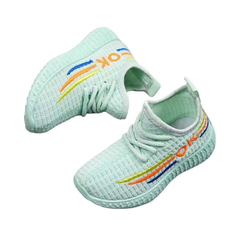 Dječje ljetne tenisice 2025 — dišuće Flyweave tenisice s mekom PVC potplatom, unisex casual obuća