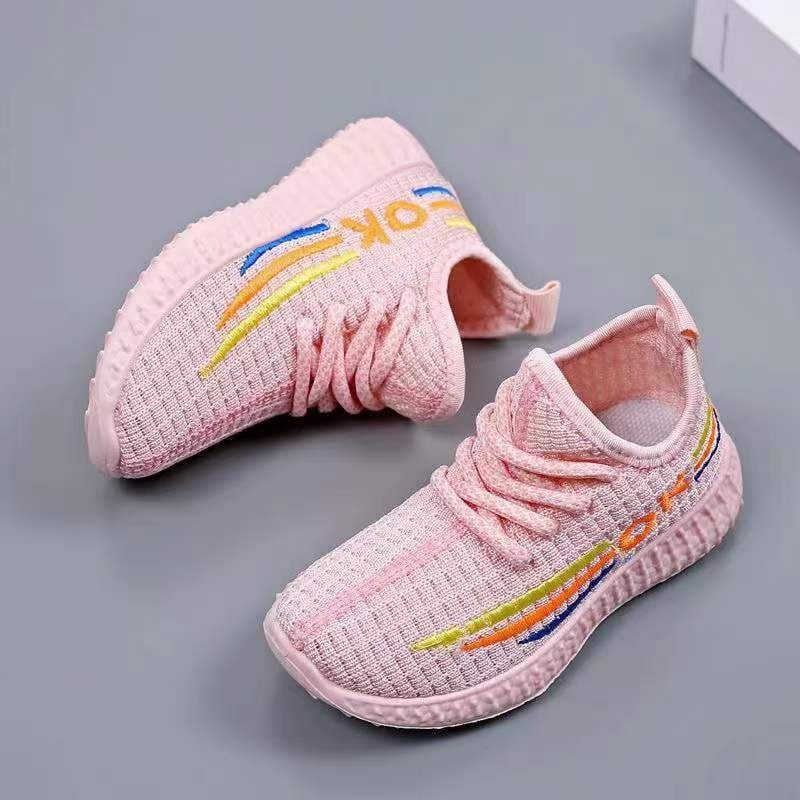 Dječje ljetne tenisice 2025 — dišuće Flyweave tenisice s mekom PVC potplatom, unisex casual obuća