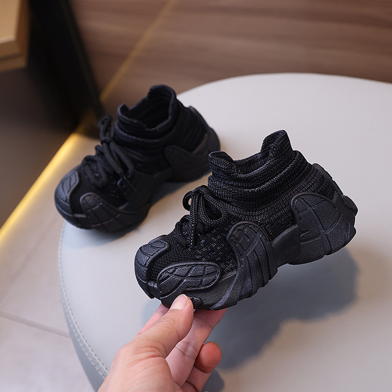 Dječje slip-on tenisice s prozračnim pletenim gornjim dijelom – unisex za proljeće i jesen