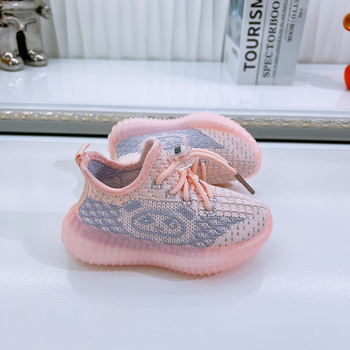 Παιδικά Flyknit αθλητικά παπούτσια Slip-On, αναπνεόμενα και ελαφριά για άνοιξη-φθινόπωρο 2025, για αγόρια και κορίτσια