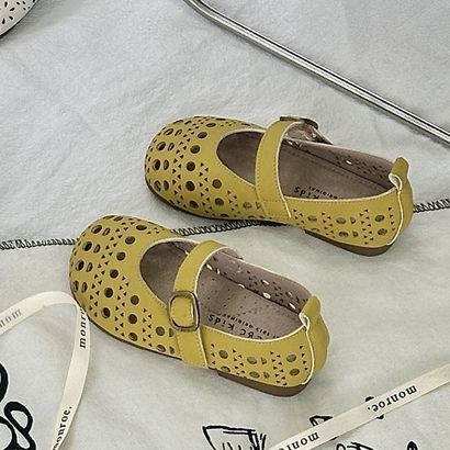 Παιδικά σανδάλια πριγκίπισσας για κορίτσια, αναπνεύσιμα, μαλακή σόλα, λουράκι Velcro, κλειστή φτέρνα, άνοιξη και καλοκαίρι
