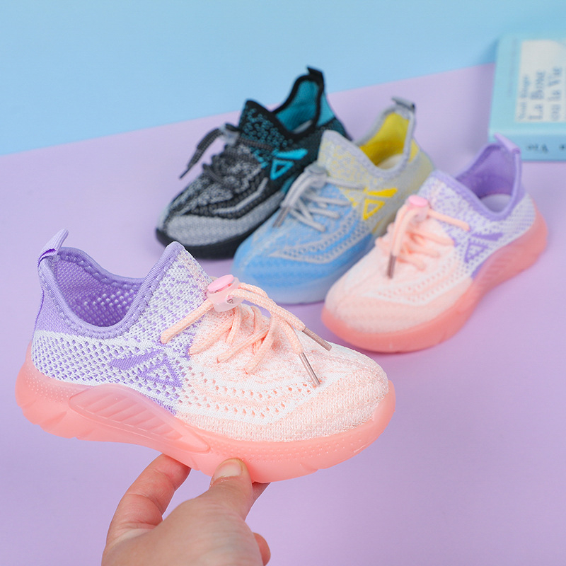 2023 proljeće-ljeto Flyknit dječje tenisice, dišuće, unisex, lagana meka đona, uzrast 7–16 godina