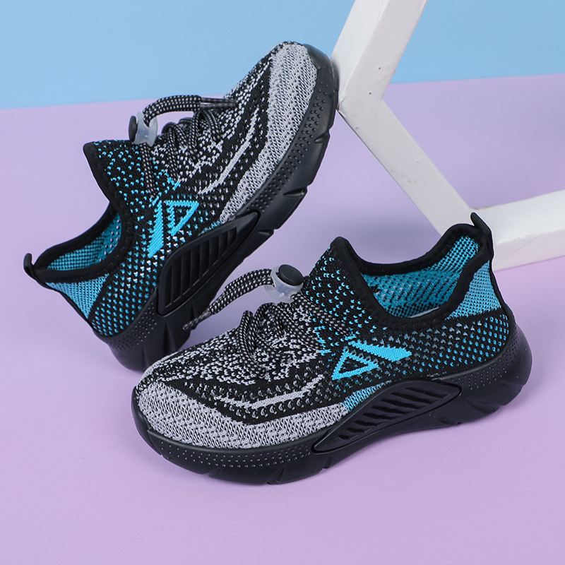 2023 proljeće-ljeto Flyknit dječje tenisice, dišuće, unisex, lagana meka đona, uzrast 7–16 godina