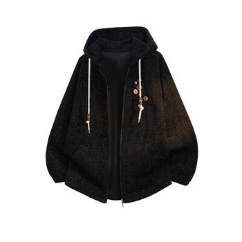 2026 Άνοιξη Ανδρικό Casual Hoodie Cardigan Φούτερ, Χαλαρή Γραμμή