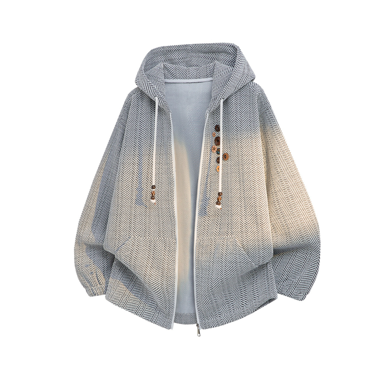 2026 Άνοιξη Ανδρικό Casual Hoodie Cardigan Φούτερ, Χαλαρή Γραμμή