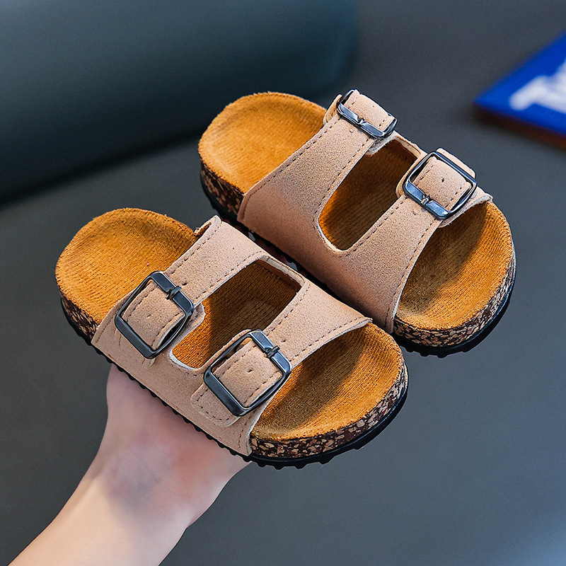 Dječje sandale s dvostrukom kopčom – slip-on, ljetna obuća za unutarnju i vanjsku upotrebu, unisex