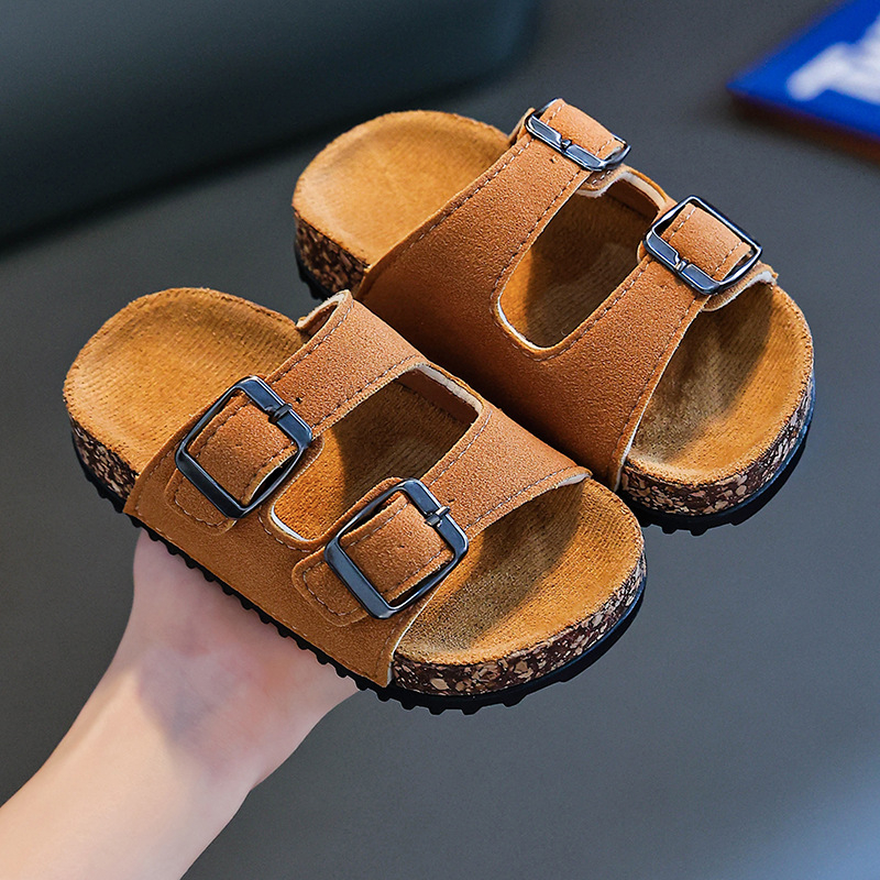 Dječje sandale s dvostrukom kopčom – slip-on, ljetna obuća za unutarnju i vanjsku upotrebu, unisex