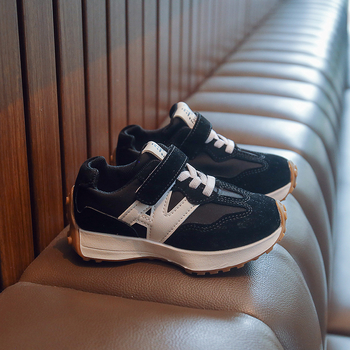 Dječje Forrest Gump tenisice, unisex sportske tenisice s Velcro kopčanjem, gornji dio od umjetne kože, EVA potplat, za proljeće, ljeto i jesen