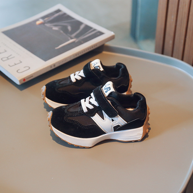 Dječje Forrest Gump tenisice, unisex sportske tenisice s Velcro kopčanjem, gornji dio od umjetne kože, EVA potplat, za proljeće, ljeto i jesen
