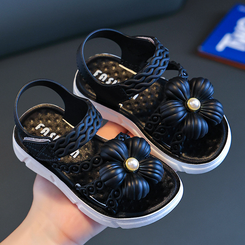 Dječje sandale, inspirirane princezom i vilom, ljeto, protuklizna meka potplata, otvoreni prsti, svestran stil