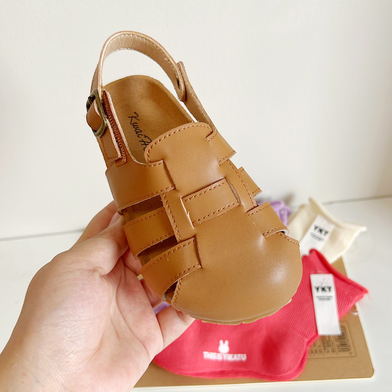 Dječje retro sandale 2024, unisex, zatvaranje Velcro, pletene trake, rimski stil