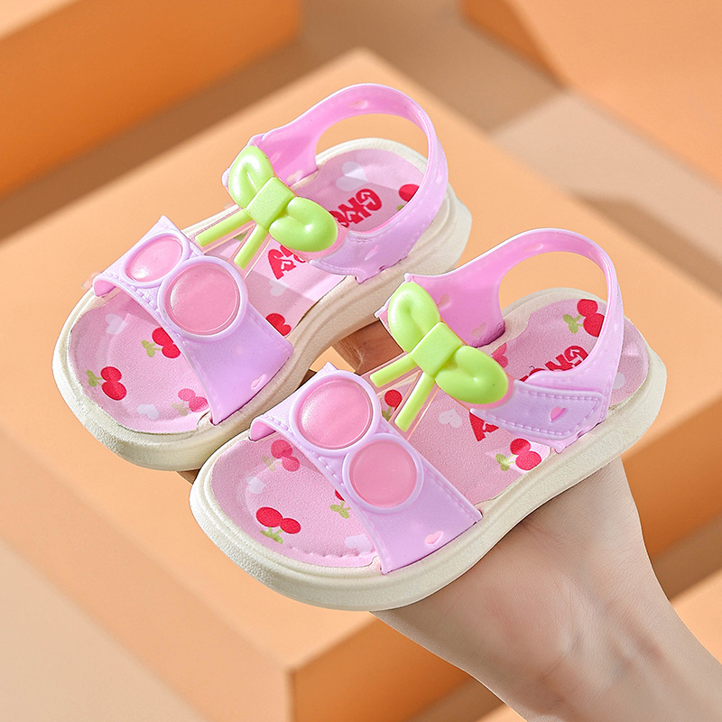 Dječje ljetne sandale za djevojčice, princes stil, s mekom potplatom, svestrane sandale za male i veće djevojčice, plažne sandale