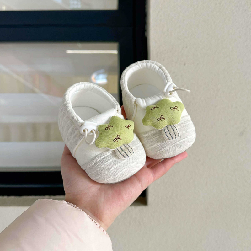 Proljetne cipele za bebe za prve korake, 0–12 mjeseci, crtani motiv, mekana potplata, protuklizne