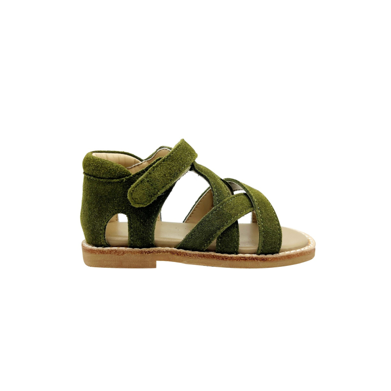 Dječje ljetne gladiatorske sandale s izrezima, otvoreni vrh, Velcro zatvaranje, unisex