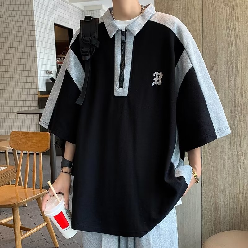 Muška polo majica kratkih rukava, Cityboy, japanski retro dizajn, udoban kroj, natpis slovima