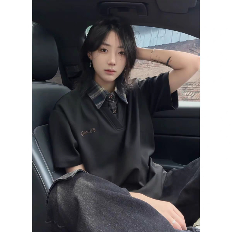 Muški džemper u američkom stilu s kariranim uzorkom, patchwork, plus veličina, 2026 novi model