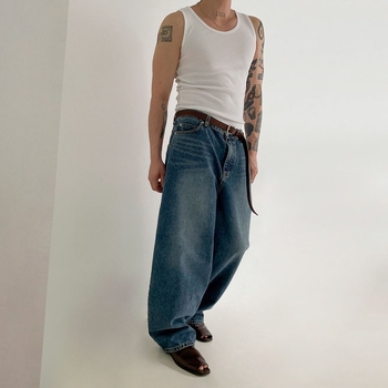 MYQ muški pamučni tank top, američki stil, bez rukava, jednobojan, ljetni, slim fit