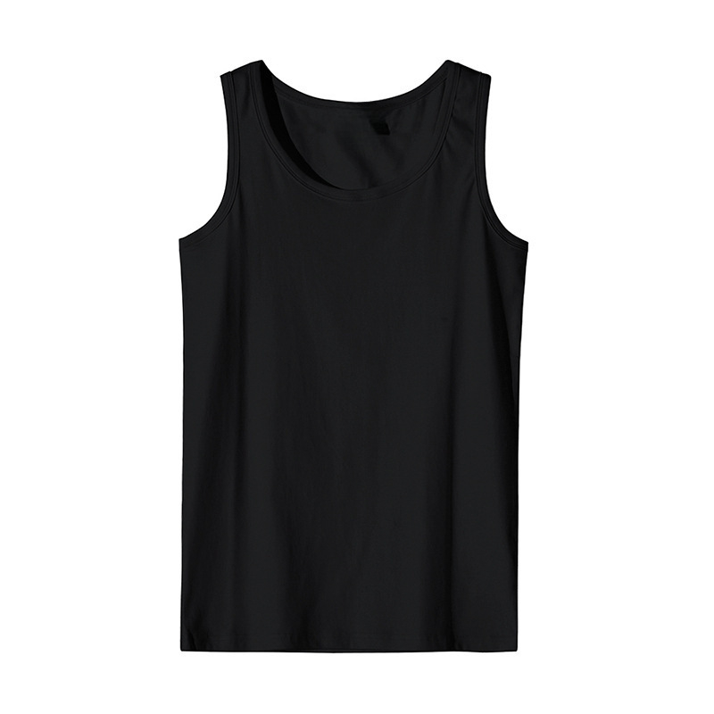 MYQ muški pamučni tank top, američki stil, bez rukava, jednobojan, ljetni, slim fit