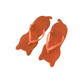 Női macskafej formájú flip-flop papucs, 2025 nyári divat, mindennapi kényelmes viselet a strandon és a szabadban