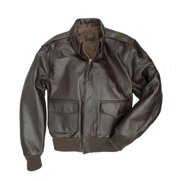 Muška PU kožna jakna s reverom, jednobojna boja, casual stil, zatvarač sprijeda, bez kapulje, proljeće i jesen, izvezeni detalji, podstava od lana
