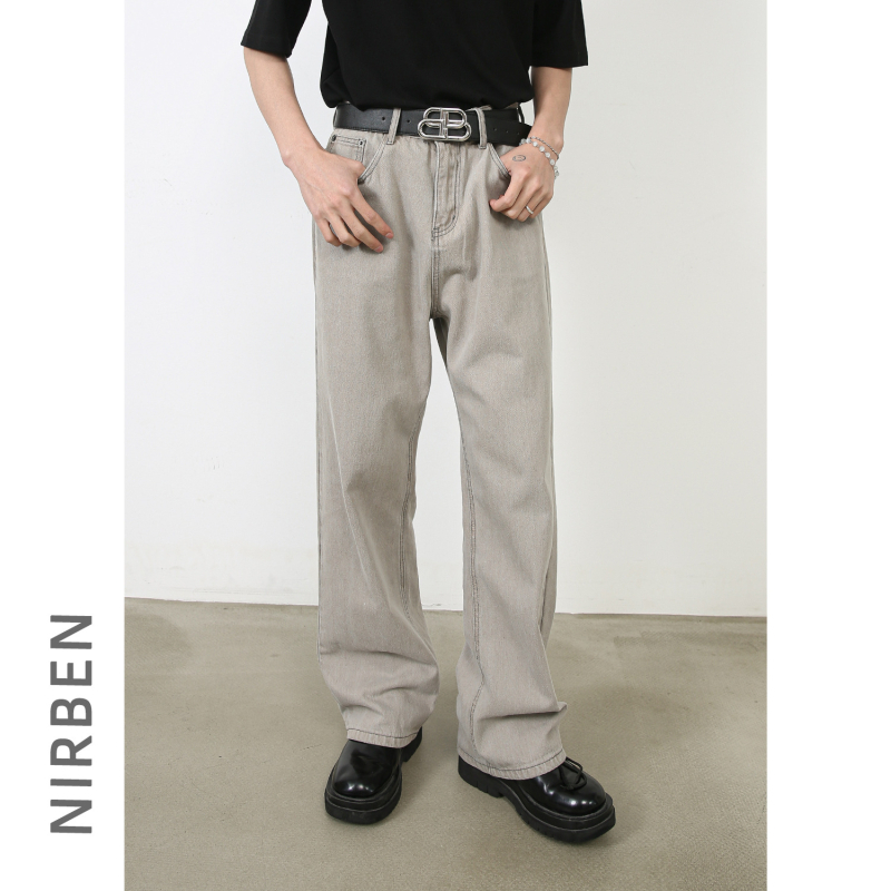 nirben Denim jakna za muškarce – američki stil, proljeće i jesen, vintage radna odjeća, casual s reverom