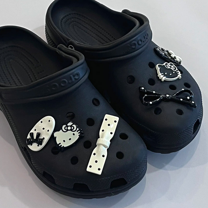 Cvjetni ukrasi za dječje Crocs stil papuče