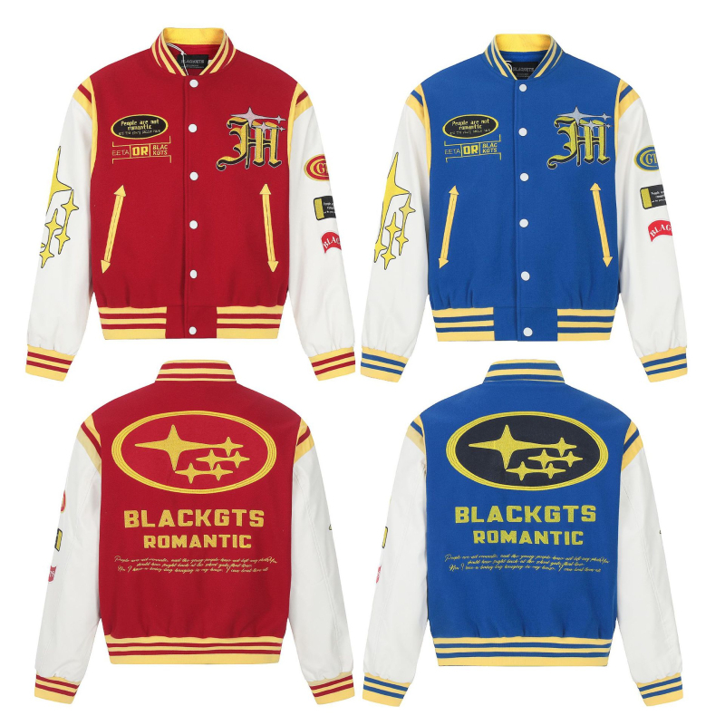 OREETA Amerikai stílusú PU bőrdzseki, retro streetwear