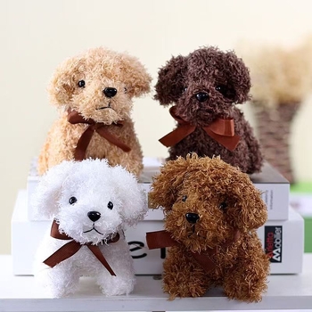 Slatka plišana psić Teddy – privjesak za torbicu i ključeve