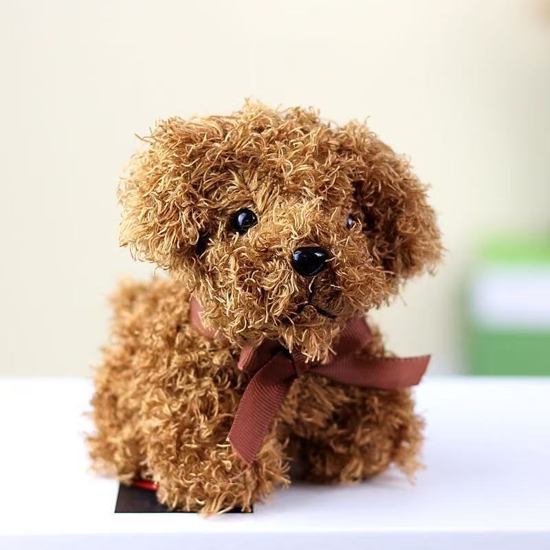 Slatka plišana psić Teddy – privjesak za torbicu i ključeve