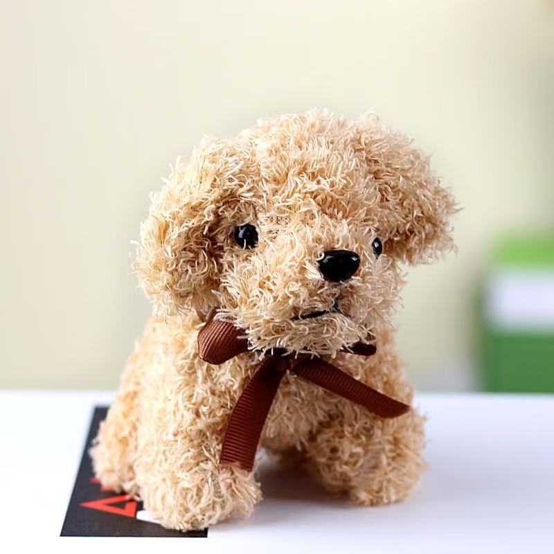 Slatka plišana psić Teddy – privjesak za torbicu i ključeve