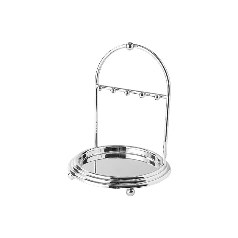 Nordický štýlový stojan na šperky – držiak na náhrdelníky, náušnice a prstene, elegantný minimalistický displej