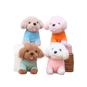 Plišani psić za ključeve i ukras torbe — sladak Teddy pas