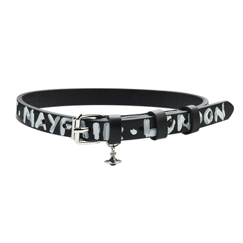 Regina mamă colier chok er negru șnur din piele trei straturi punk-rock pandant Saturn stea cu opt vârfuri