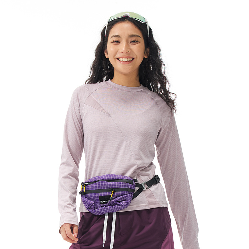 Tricou damă cu mâneci lungi pentru sport în aer liber, uscare rapidă, absorbția umezelii, Coolmax și Lycra, fir original, croială ergonomic