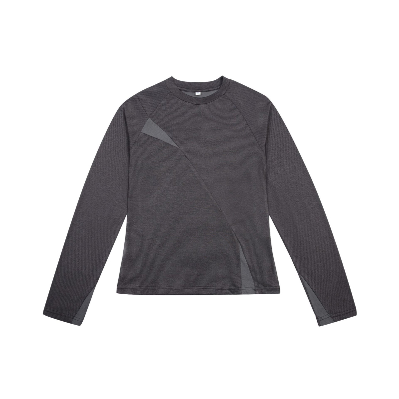 Tricou damă cu mâneci lungi pentru sport în aer liber, uscare rapidă, absorbția umezelii, Coolmax și Lycra, fir original, croială ergonomic