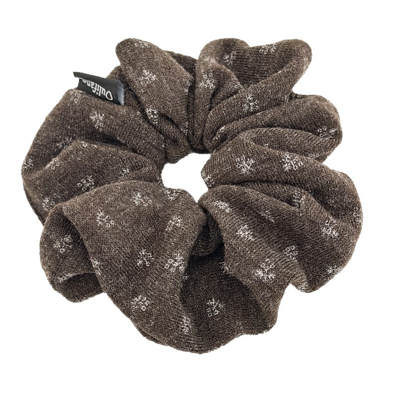 Korejski stil pletena cvjetna gumica za kosu, s dojmom vrhunske kvalitete, otisnuta gumica za kosu, elegantan dodatak za žensku kosu